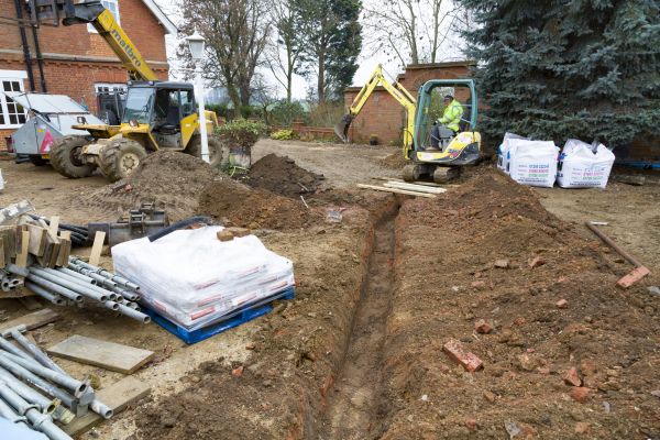Drainage Ditch Digging in Crossville