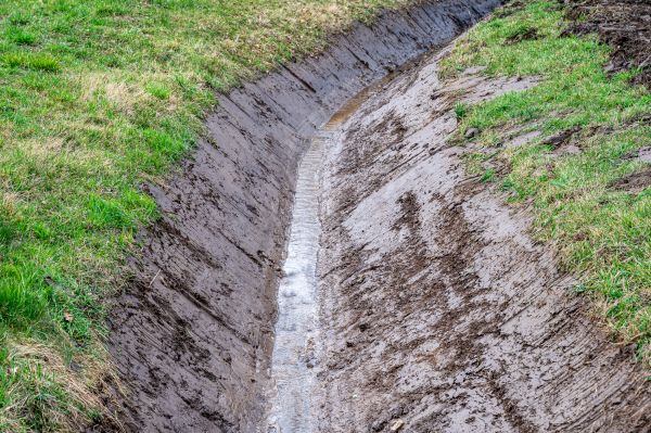 Drainage Ditch Repair in Crossville