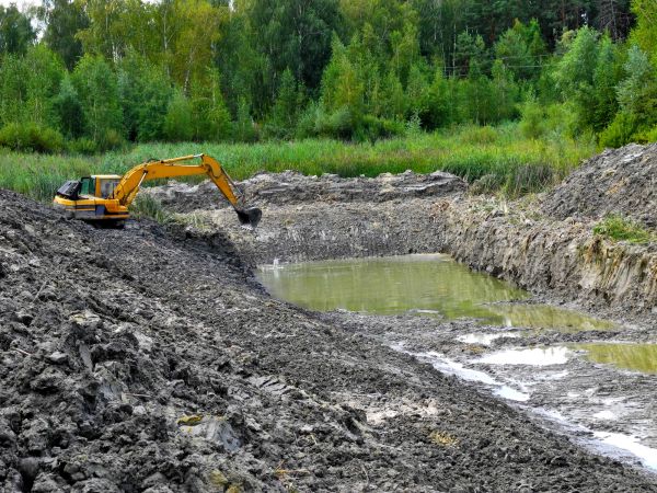 Fish Pond Digging in Crossville