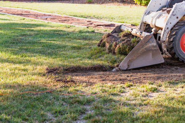 Yard Drainage Grading in Crossville