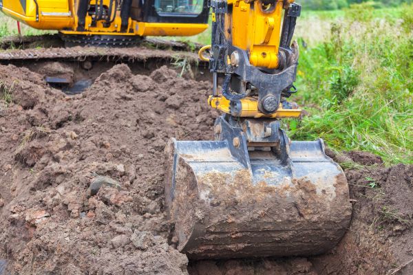 Swale Grading in Crossville