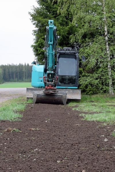 Backhoe Grading in Crossville