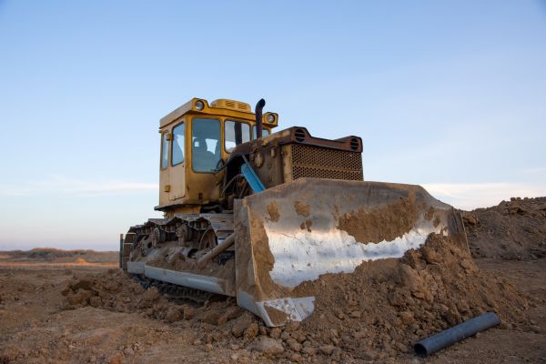 Bulldozer Land Grading in Crossville