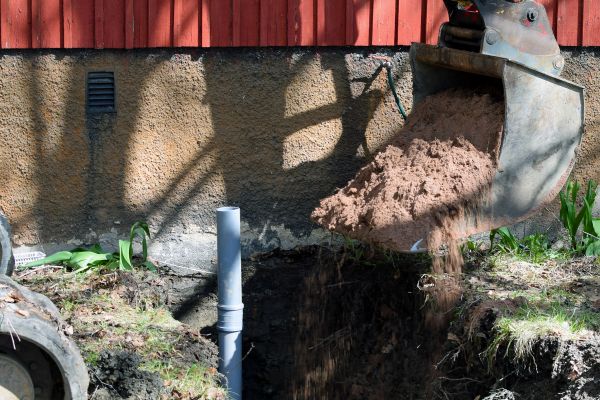 Sewer Line Digging in Crossville