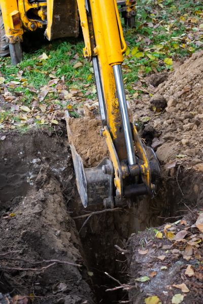 Sewer Tank Excavation in Crossville