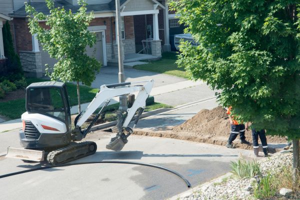 Electrical Line Trenching in Crossville
