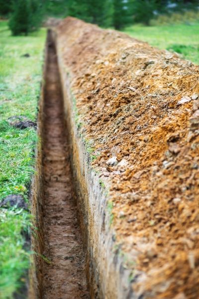 Power Line Trenching in Crossville